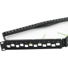 EXCEL - Excel Patch Panel Keystone V Vuoto a 24 Porte UTP/STP 1U Nero