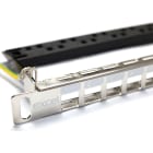 EXCEL - Excel Patch Panel 24 Porte Keystone Vuoto 0.5U Cromo
