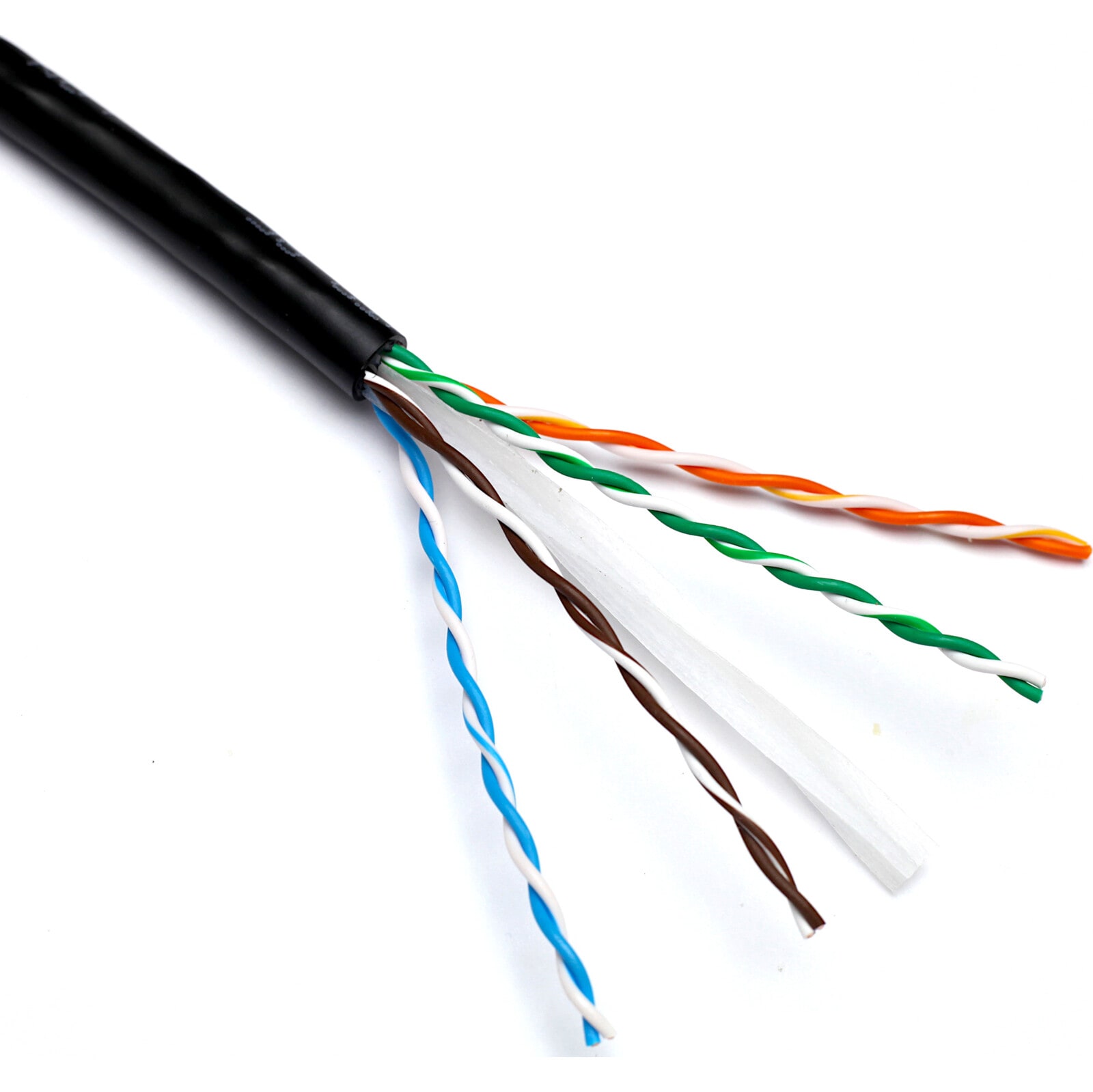 EXCEL - Cavo Excel Cat6 U/UTP per Esterni Fca PE Scatola 305 m Nero