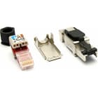 EXCEL NETWORKING SOLUTIONS - Excel Cat6A (FTP) Connettore RJ45 di Terminazione sul Campo 100-140