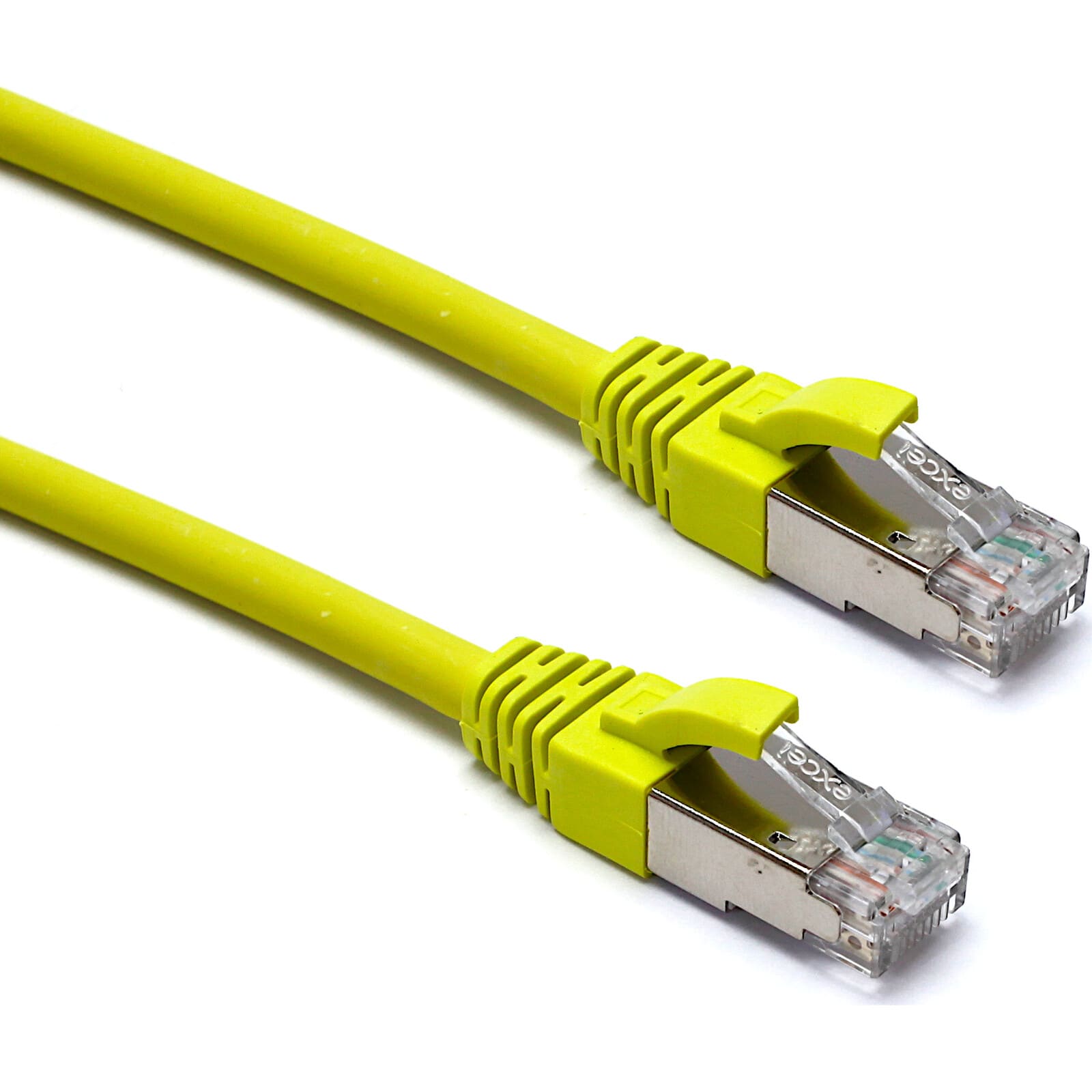 EXCEL - Cavo Patch Excel Cat6A F/FTP Schermato LSOH Blade Booted 5 m Giallo
