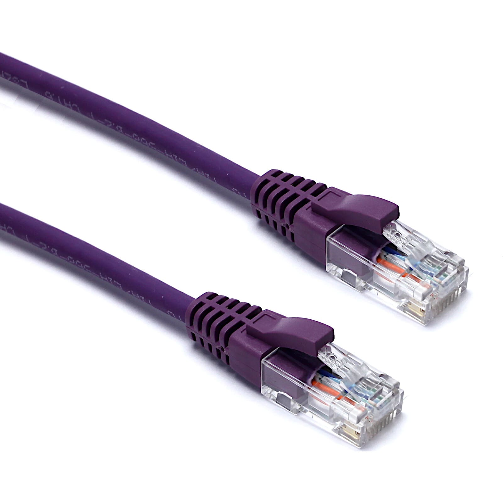 EXCEL NETWORKING SOLUTIONS - Cavo Patch Excel Cat6 U/UTP Non Schermato LSOH Blade Booted 1 m Viola