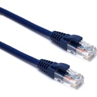 EXCEL - Cavo Patch Excel Cat6 U/UTP Non Schermato LSOH Blade Booted 0,5 m Blu (Confezione da 10)