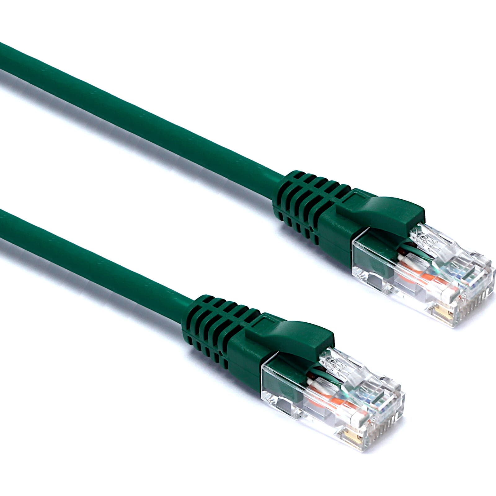 EXCEL - Cavo Patch Excel Cat6 U/UTP Non Schermato LSOH Blade Booted 0,5 m Verde (Confezione da 10)