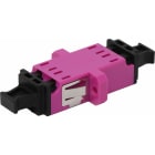EXCEL - Adattatore Excel Enbeam LC Duplex Multimodale Rosa (Confezione da 6)