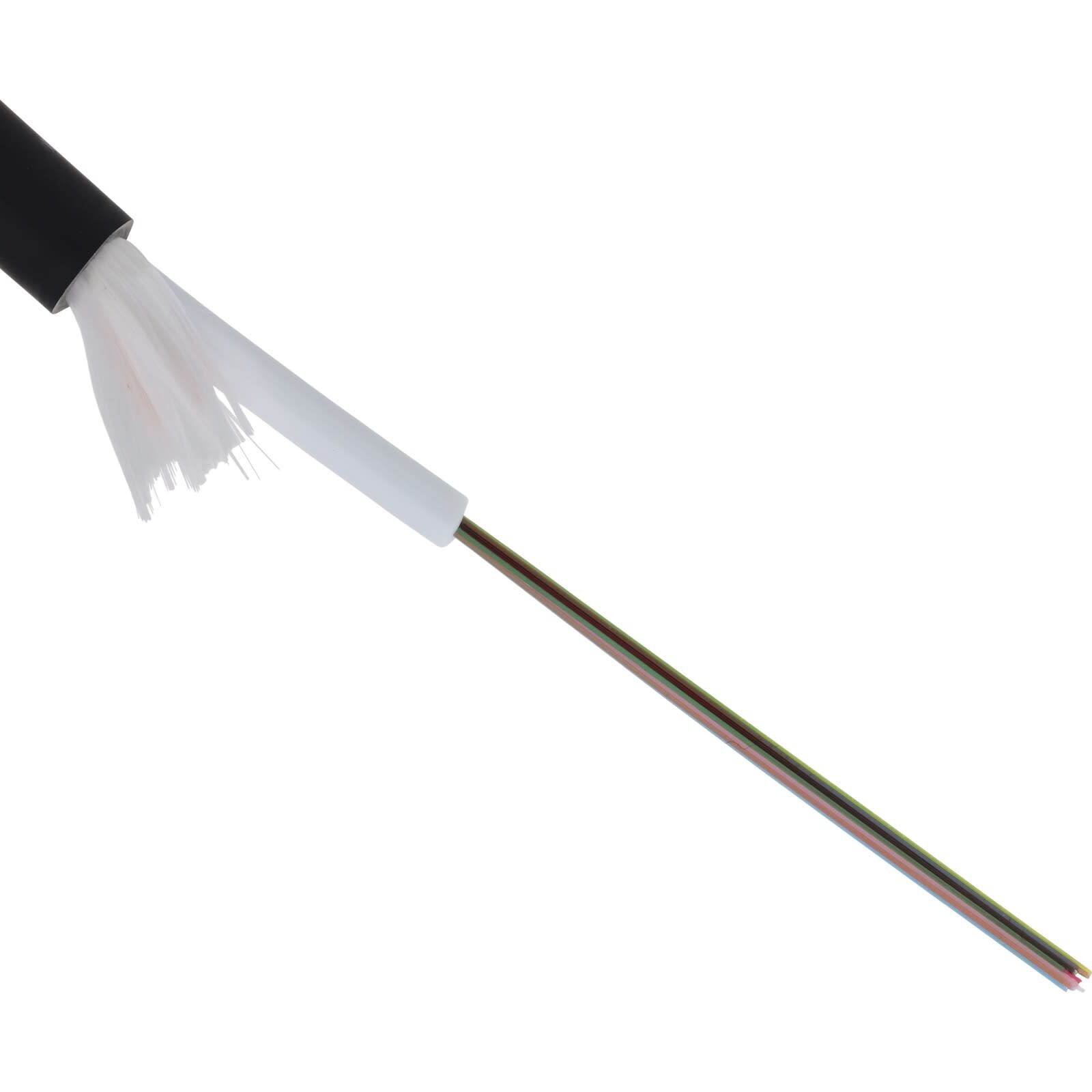 EXCEL NETWORKING SOLUTIONS - Cavo in Fibra Ottica Multimodale Excel Enbeam OM4 a Tubo Sciolto 12 Core 50/125 LSOH Dca Nero 204-012