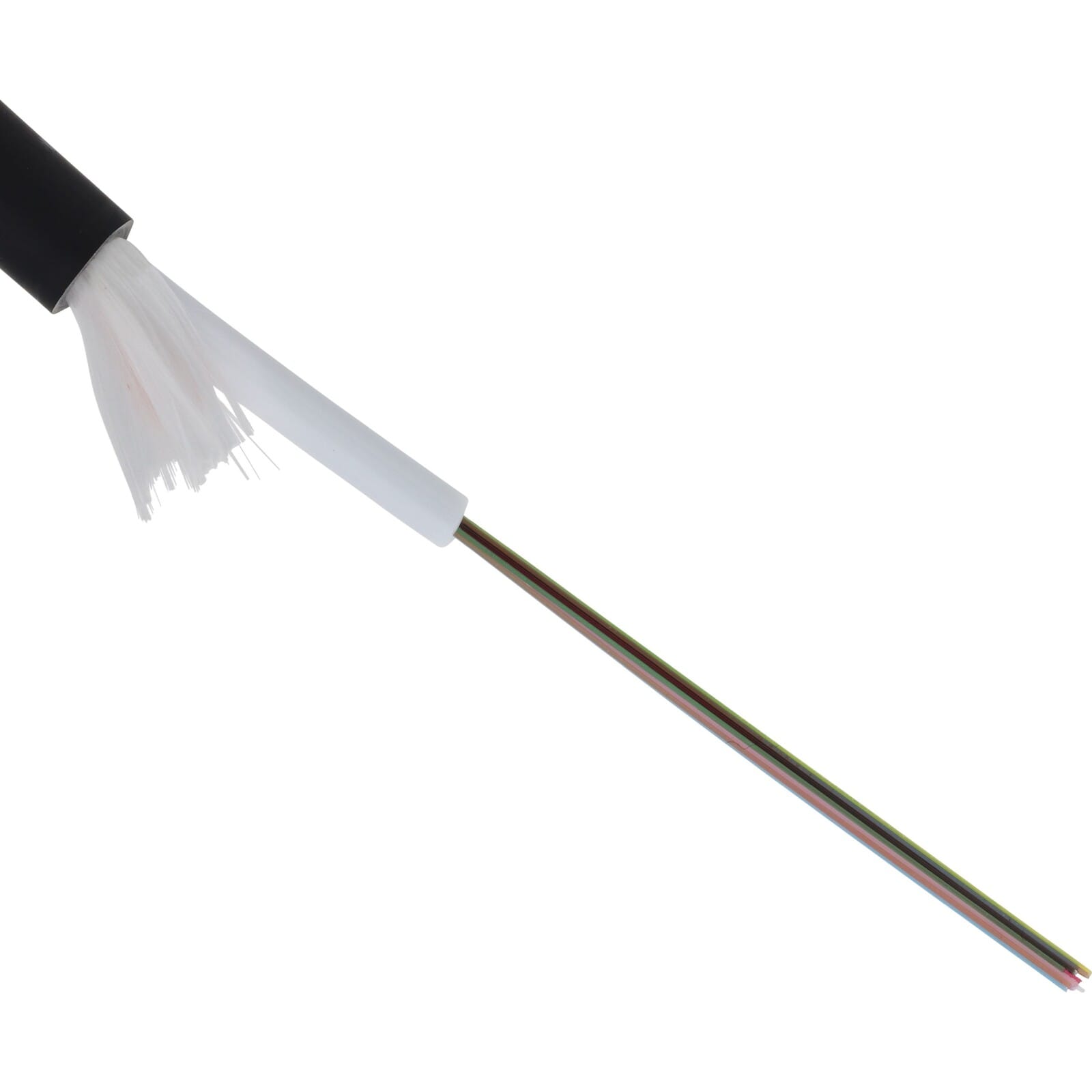 EXCEL - Cavo in Fibra Ottica Multimodale Excel Enbeam OM4 a Tubo Sciolto 12 Core 50/125 LSOH Dca Nero