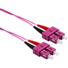 EXCEL NETWORKING SOLUTIONS - BRETELLA OTT OM4 SC-SC 50/125 DX VT 2M