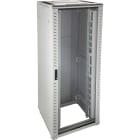 EXCEL NETWORKING SOLUTIONS - Rack Environ CR800 42U 800 x 800 mm Vetro (A), Acciaio (P), con Pannelli Laterali, Gestione Cavi Anteriore, Bianco Grigio