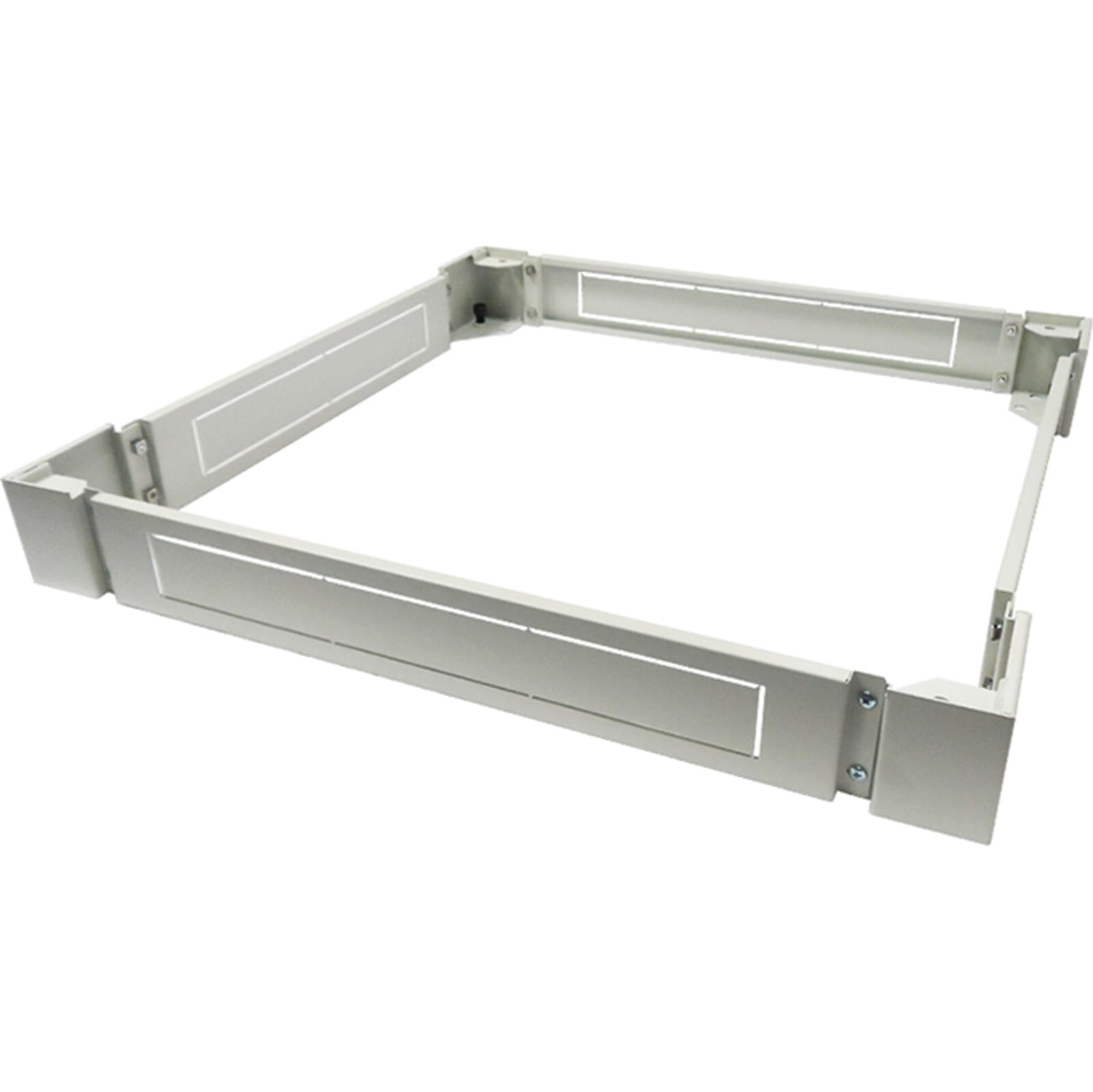 EXCEL NETWORKING SOLUTIONS - Piedistallo Environ 800 mm di Larghezza x 800 mm di Profondità, per Rack CR/ER Bianco Grigio 542-988-GE