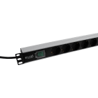 EXCEL NETWORKING SOLUTIONS - PDU 19 1U 8X SCHUKO INT.LUM. C/CAVO