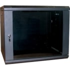 EXCEL - Rack a Parete Environ WR390 12U x 570 mm di Larghezza x 390 mm di Profondità Nero