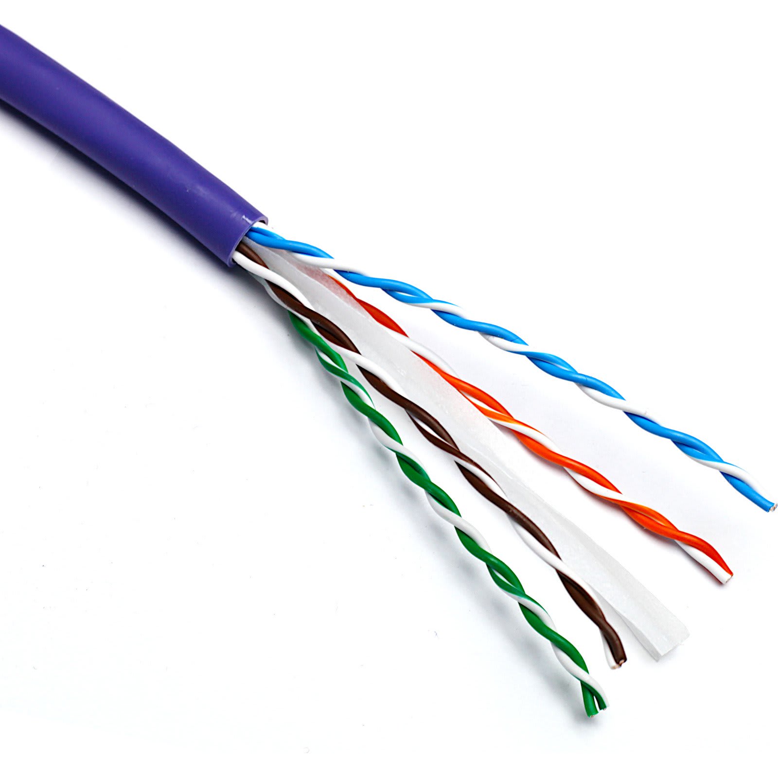 EXCEL NETWORKING SOLUTIONS - CAVO CAT6 U/UTP 24AWG BX305M VIOLA DCA