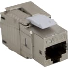 EXCEL NETWORKING SOLUTIONS - Excel Cat8 FTP Schermato Keystone Jack Senza Attrezzi Argento