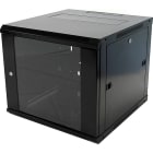 EXCEL NETWORKING SOLUTIONS - Environ WR400 – Armadio a muro per rete dati, 12U, profondità 400 mm, colore nero