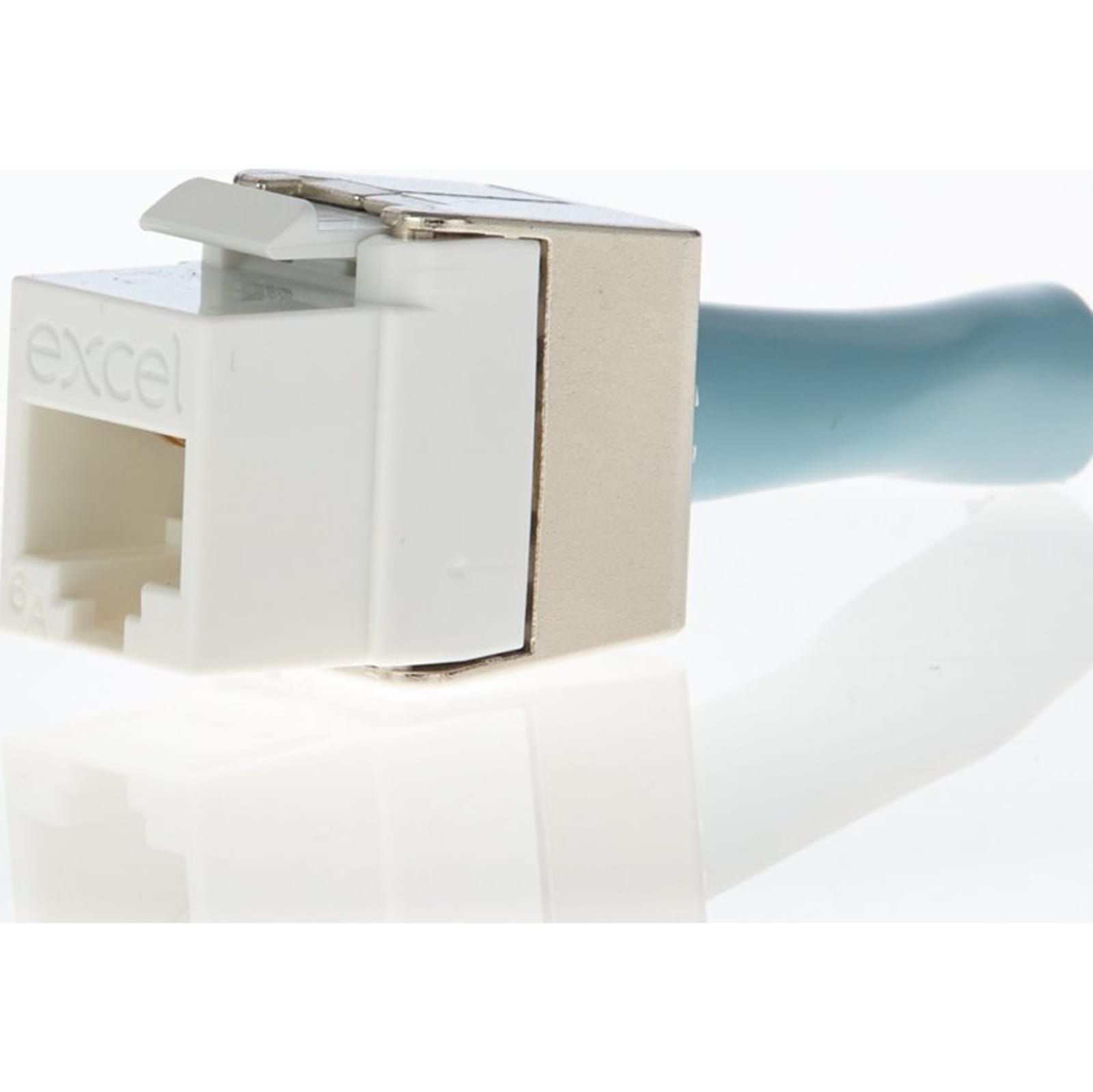 EXCEL NETWORKING SOLUTIONS - Excel Jack Keystone Senza Attrezzi Cat6A Schermato 34,3 Mm - Foto 2