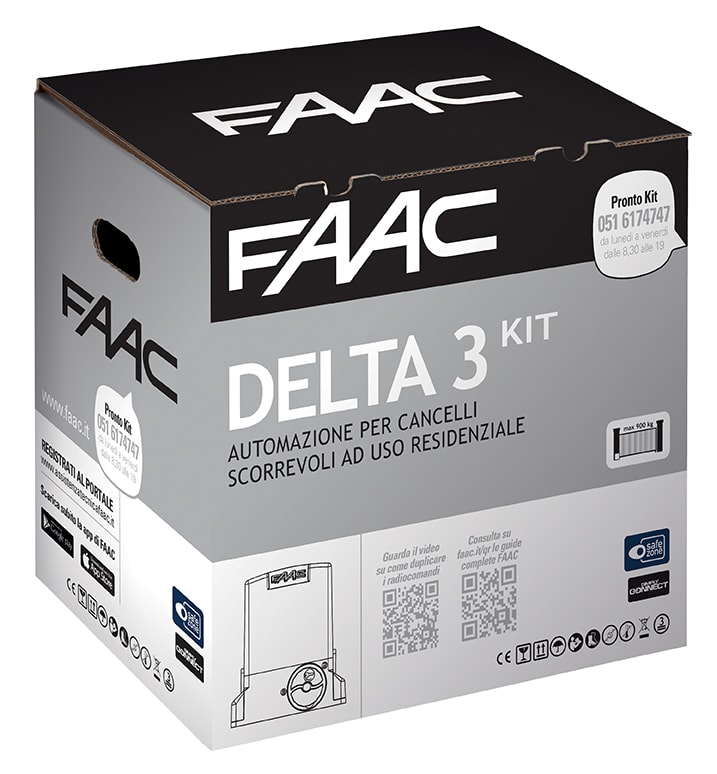 FAAC - DELTA 3 KIT 230V SAFE