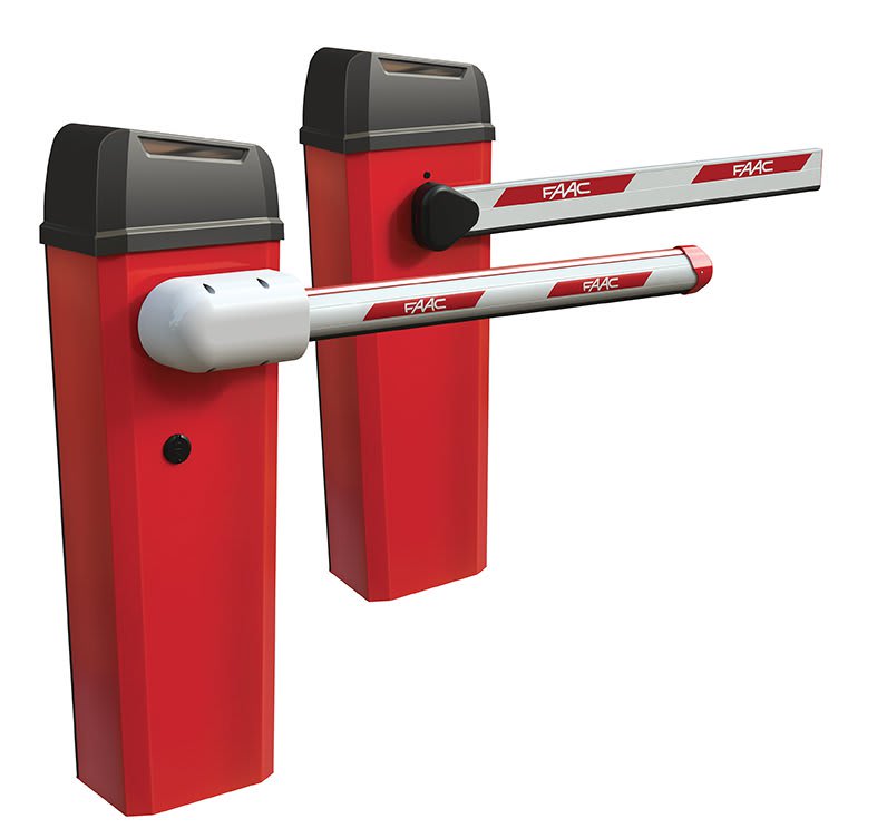 FAAC - BARRIERA B614 24V (230V) ROSSO RAL 3020