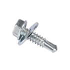 FAAC - 4 VITI+ 4 ROND. PER FISS. 1M CREM (4PCS)