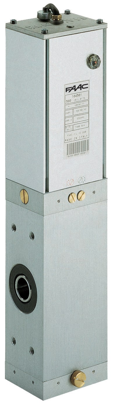 FAAC - Operatore idraulico 580 SB LT.0,75 per porte basculanti ad uso condominiale industriale