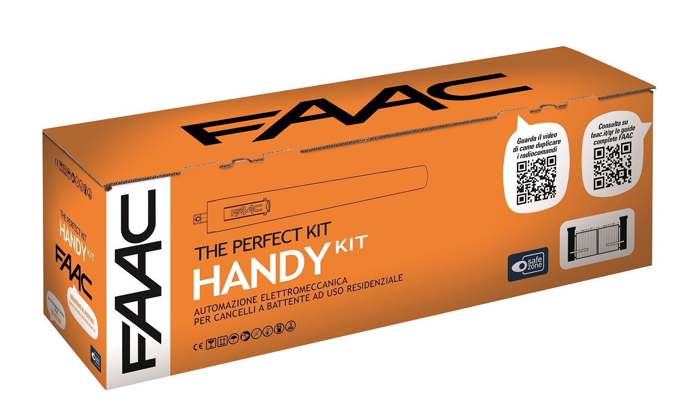 FAAC - HANDY KIT PERFECT: Operatore elettromeccanico 24V S418 in kit 105915
