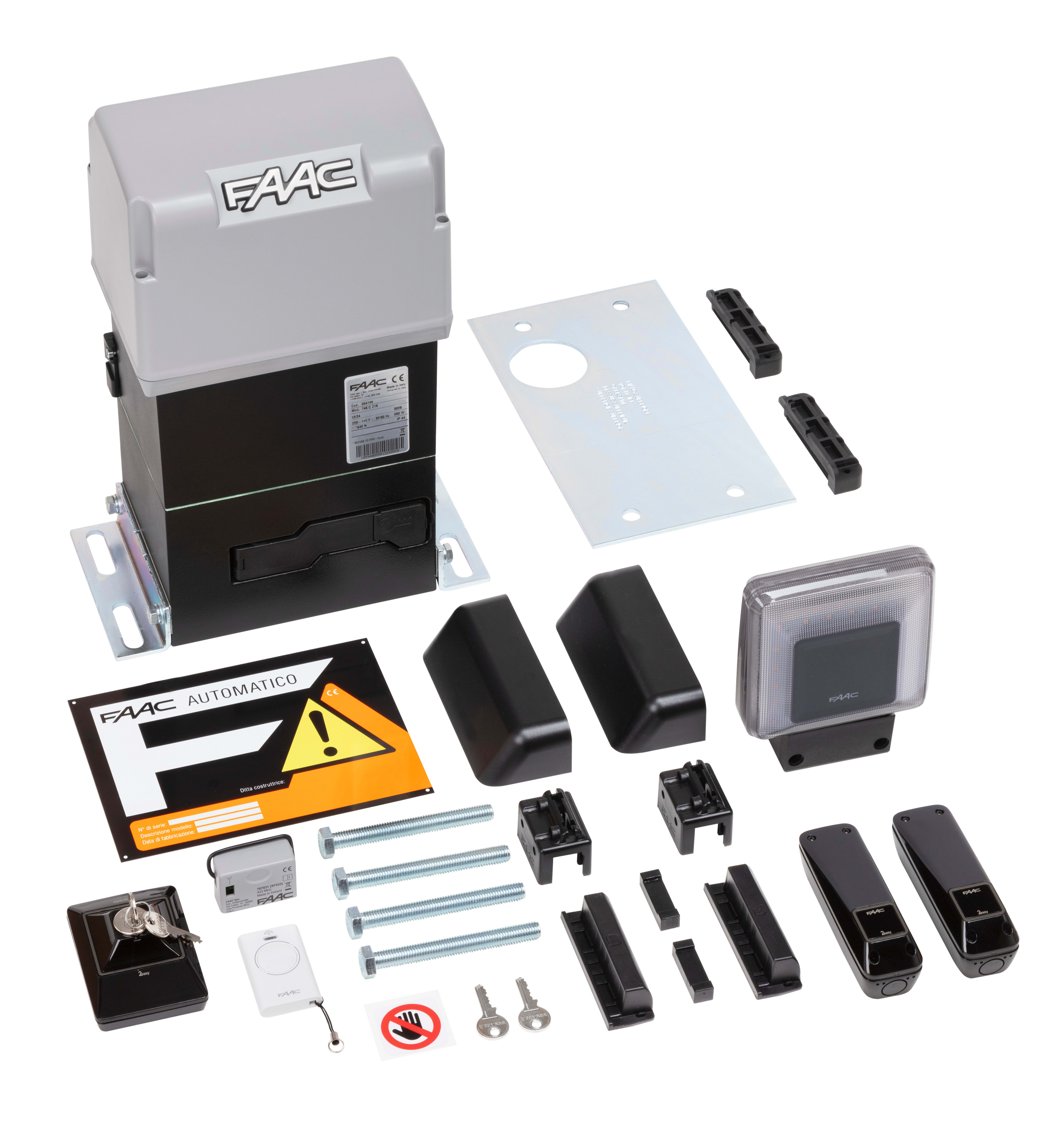 FAAC - PRATICO C KIT SAFE 230V