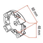 FAAC - SUPP.CLIP_MAX 15NM_100PZ
