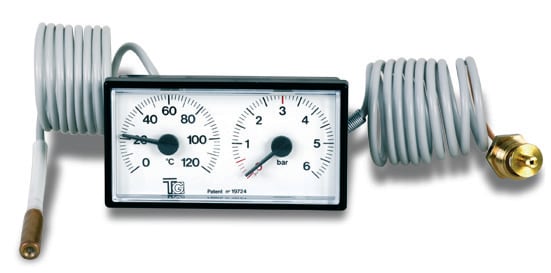 FANTINI COSMI - TERMOMAN.120/4 1/4G DIN 1500 PN