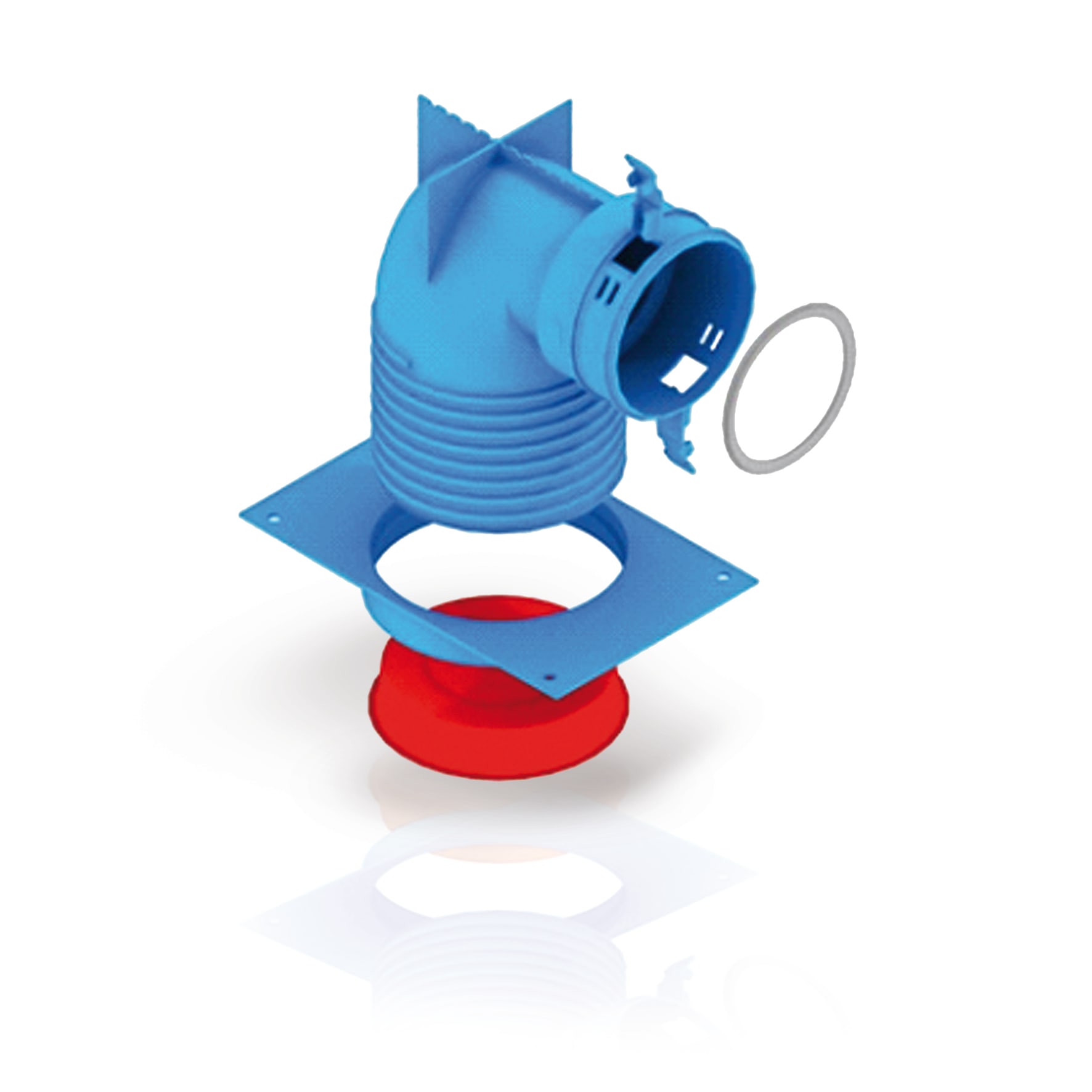 FANTINI COSMI - RA1V-90 RACC.A 90 TRA TUBO CORRUGATO (D