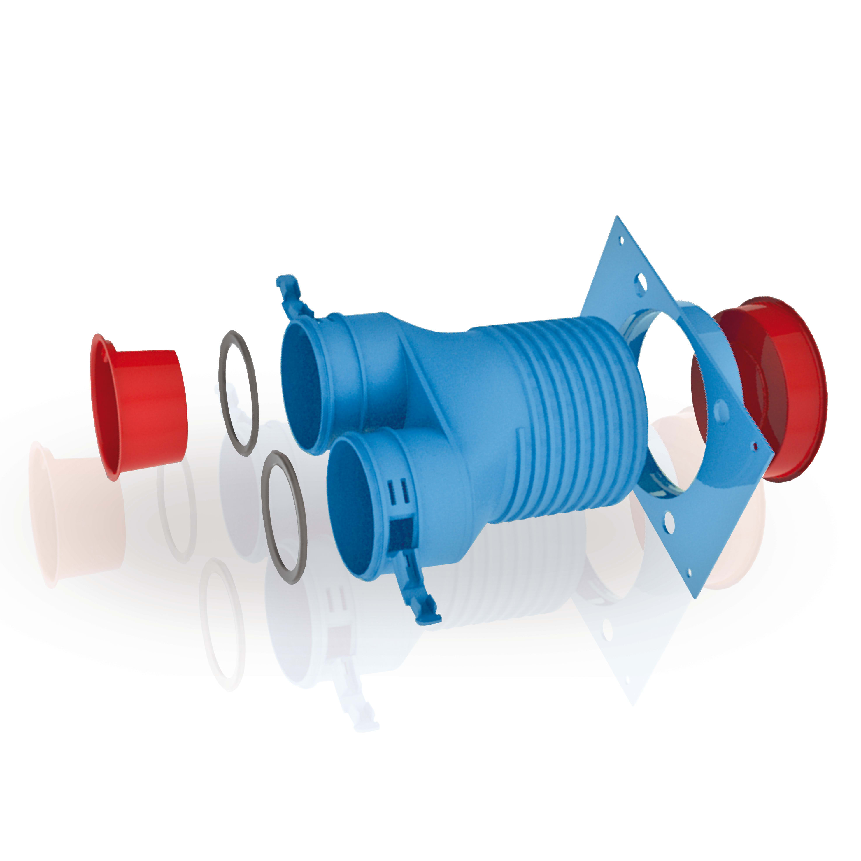 FANTINI COSMI - RR2V-75 RACCORDO RETTILINEO TRA DUE TUBI