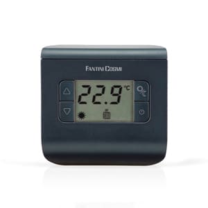 FANTINI COSMI - TERMOSTATO AMBIENTE DIGITALE ANTRACITE 3 CH112