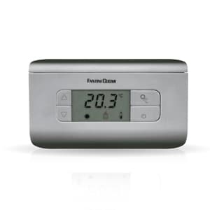 FANTINI COSMI - TERMOSTATO AMBIENTE DIGITALE SILVER 3 TE