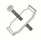 FANTINI COSMI - KIT 3 FISSAGGIO ECVX