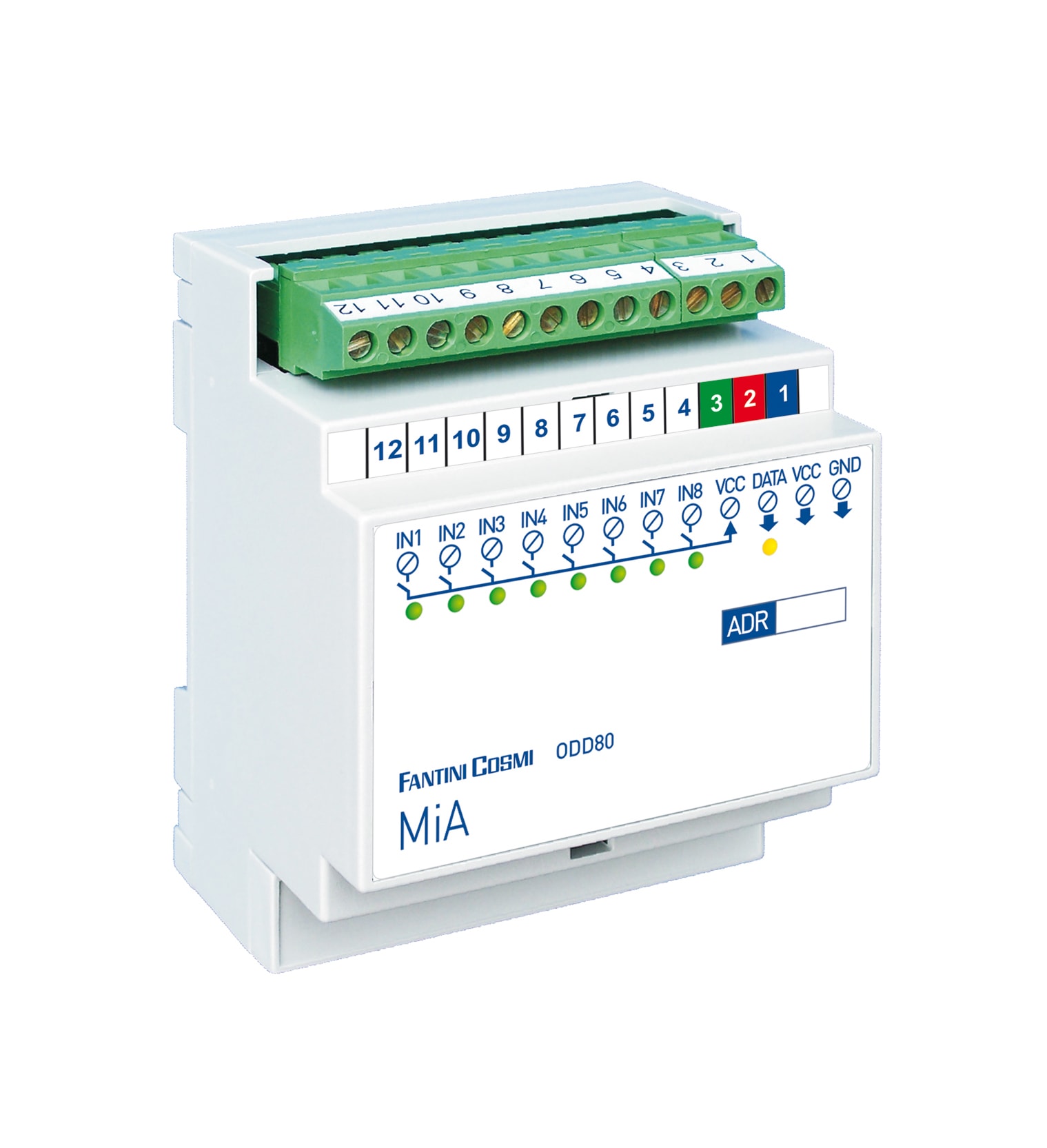 FANTINI COSMI - MODULO 8 INGRESSI DIGITALI (BARRA DIN 4