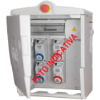 FANTON - Quadro POLIFEMO MIDI ASC IP55 - 4 prese, 4 protezioni, con morsettiera, emergenza, 35kW
