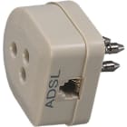 FANTON - COMMUTATORE ADSL SPINA/PRESA TRIPOL. AV