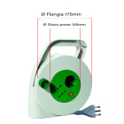 FANTON - Avvolgicavo 5m 3G1,5 S17 2P17/11+1P30, con disgiuntore