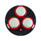 FANTON - Disco Ø205, 3 prese CEE 400V, con disgiuntore, IP55, colore nero