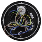 FANTON - Disco Ø205, 2 prese CEE mix+1P40, con disgiuntore, IP44, colore nero