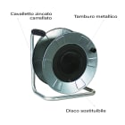 FANTON - Avvolgitutto vuoto Ø320 cieco, zincato