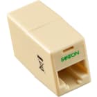 FANTON - Accoppiatore linea/linea RJ45, colore avorio