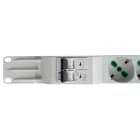 FANTON - Barra 3m 3G1 spina S31, 6 prese P40, con interruttore magnetotermico, colore grigio