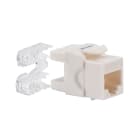 FANTON - Presa RJ45 cat.6 UTP 180°, colore bianco