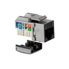 FANTON - Presa RJ45 cat.6A UTP 180°, colore nero