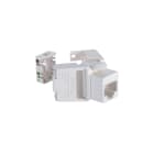 FANTON - Presa RJ45 cat.6A UTP DATACLOCK multi-ingresso, colore bianco