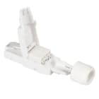 FANTON - Spina RJ45 UTP cat.6A TOOLLESS, colore bianco