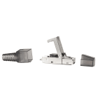 FANTON - Spina RJ45 cat.6A FTP TOOLLESS, colore argento