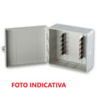 FANTON - Scatola telefonica 100 coppie con chiave, colore bianco