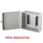 FANTON - Scatola telefonica 100 coppie con chiave, colore bianco