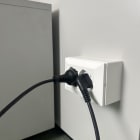 FANTON - Scatola per placca rettangolare, colore bianco